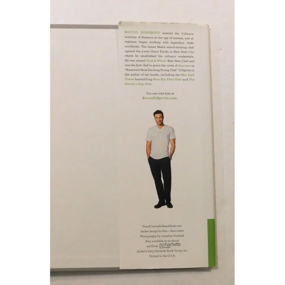Cook Your Butt Off by Rocco Dispirito Gluten Free Recipes 1st Edition 2015 HBDJ